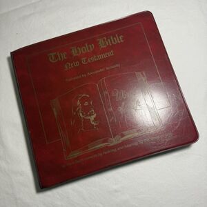 Alexander Scourby Holy Bible Cassette Set New Testament KJV Audio Book 12 Tapes